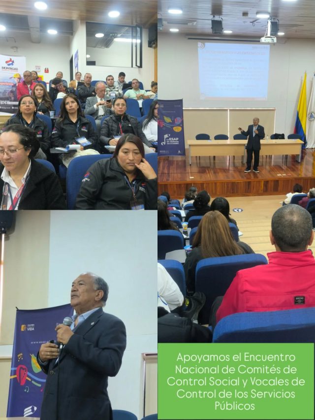 Apoyamos el 🫂 Encuentro Nacional de Comités de Control Social y Vocales de Control de los Servicios Públicos para 💪 fortalecer los mecanismos de participación☝️ ciudadana en pro de la prestación de un servicio público ✔️ eficiente. 

@alcaldiapasto 

#ServiciosPublicos #VocalesDeControl #Montagas #SurtimosBienestar