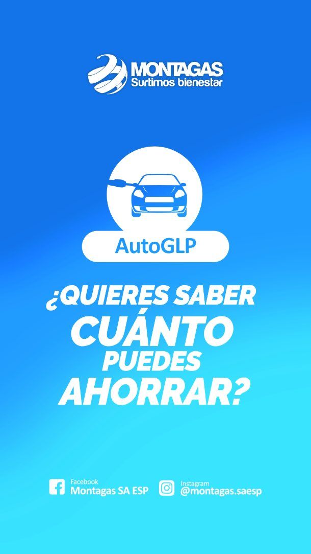 ​🚗💨 ¡Empieza a ahorrar con Montagas!

​¿Sabes cuánto dinero estás dejando escapar cada vez que tanqueas con gasolina? 💸🤔 ¡Es hora de hacer cuentas reales!

​En Montagas hemos diseñado una herramienta para ti: nuestra Calculadora de Ahorro AutoGLP. 🧮✨ Es súper fácil de usar:
1. ​Entra a 🌐 www.montagas.com.co
2. ​Digita cuánto gastas en galones o en pesos.
3. ​¡Sorpréndete con el ahorro mensual y anual que podrías tener!

​Convertir tu vehículo a AutoGLP no solo es amigable con el planeta 🌍, ¡es el mejor respiro para tu bolsillo! 📉✅
​📲 ​No lo pienses más, escríbenos o llámanos ya:
​📞 Línea de atención: #876
​💬 WhatsApp: 322 222 2323
​
​👇 ¡VE A NUESTRA WEB Y CALCULA TU AHORRO! 🚀
​#Montagas #AutoGLP #AhorroInteligente #MovilidadSostenible