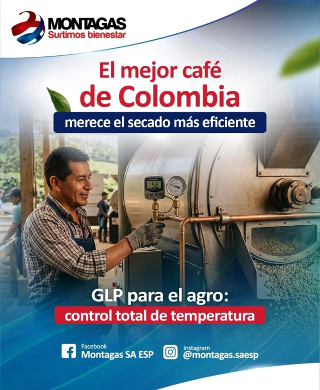 ​☕ ¡El secreto de un gran café es su proceso!

​Desde las montañas hasta tu mesa, el GLP de Montagas brinda el control total de temperatura que el agro necesita.

Eficiencia 🔥 pura para:

✅ ​Secado: Uniforme y cuidadoso.
✅ ​Tostión: En su punto exacto.
✅ ​Hogar: El sabor que une a la 👩‍❤️‍👨 familia.

​Surtimos bienestar en cada etapa de la cadena cafetera. 🇨🇴

​Contáctanos ya y solicita tu servicio: #876 | WhatsApp: 322 222 2323

​#Montagas #CaféColombiano #GLP #SurtimosBienestar