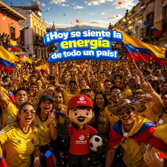¡Qué orgullo se siente ser parte de esta gran familia llamada Colombia! 💛💙❤️ 

Hoy vibramos con una sola fuerza, una sola alegría y esa energía única que nadie nos puede quitar.

En Montagas, compartimos esa pasión y nos unimos a la celebración de todo un país. 🇨🇴✨

💬 ¿Desde qué parte de Colombia estás apoyando hoy a la Sele? ¡Te leemos en los comentarios! 👇