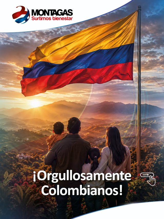 Llevamos los colores de nuestra bandera en el alma y la alegría en el corazón. 🇨🇴❤️

Hoy celebramos la tierra que nos vio nacer, el calor de nuestros hogares 🏡 y la fuerza de nuestro trabajo diario. 

¡Feliz 20 de julio a todos los colombianos! ☕️🔥 Que el orgullo de ser de aquí nos acompañe siempre. ¡Sigamos encendiendo la energía de nuestro país! 🌟💪
