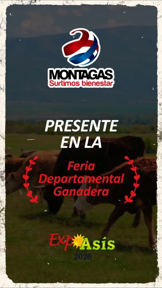 ¡El Putumayo y nuestra gente nos mueven! 🌾✨ Estuvimos presentes en ExpoAsís 2026, reafirmando nuestro compromiso con el sector agroindustrial y el desarrollo de la región. 🇨🇴🔥

Porque en cada rincón del suroccidente colombiano y en el Putumayo... ¡Surtimos bienestar! ❤️‍🔥

📲 Pide tu servicio fácil y rápido marcando al #876 o escríbenos por WhatsApp al 322 222 2323. 🚚💨

#Montagas #ExpoAsis2026 #SurtimosBienestar #Putumayo